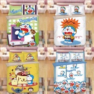 多啦A夢 叮噹 床單套裝 床上用品 枕頭袋 床笠 靜香 小夫 胖虎 多啦美 Doraemon 被套 枕套 大雄 禮物 送禮