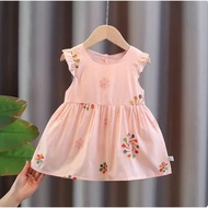 Western Style One-Year-Old Dress 1-4 Baby Girl Dress Summer Baby Skirt Summer Dress Baby Girl Cotton