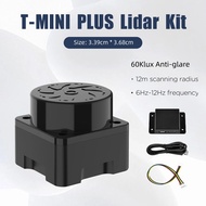 T-MINI-Plus Lidar Scanner 360°TOF Ranging 12M 3D Sensor Kit Support ROS1 ROS2 ROS Robotics Raspberry