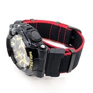 Nylon Canvas Strap Watchband for G-Shock GA-110/100/120/150 GD-100/110/120 DW-5600 GW-6900 G-6900/G-