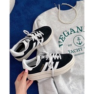 ADS Gazelle Bold Thick Sole Black White HQ6912