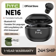 HTC NE16 Translation Earphone In-ear Earbud Bluetooth 6.0 Noise-canceling Earphones Sport Headset HI