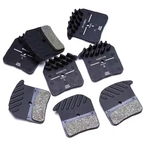 N03A H01A Pads DEORE XT SAINT ZEE DEORE H03A N03A Coonling Fin Ice Tech Brake Pad Mountain M8020 M82