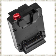 (UJCZ) V Mount V-Lock Battery to NP-F F550 F570 F750 F970 Black Battery Adapter Plate Battery Conver