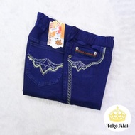 Rauf 100% New Hock Jeans Celana Jeans Pendek 3/4 Wanita Bisa Cod 32