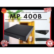 MP400B 5 Compartment Heavy Duty Cash Drawer Box POS Register RJ-11 Key Lock With 5 Bill 8 Coin Trays