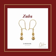 CHia Zula Ear Hook ( Gold 916 ) /Anting CHia Zula ( Emas 916 )