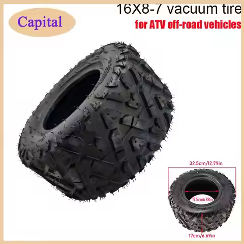 High quality 16X8-7 vacuum tires, suitable for 125cc Atv off-road beach bike kart 16 * 8-7 off-road 