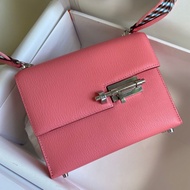 IN STOCK  Hermēs verrou sling bag handmade 22cm pink