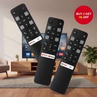 TCL Smart TV Remote RC802V, Android, Bluetooth, Universal Voice Control with Netflix Functionality