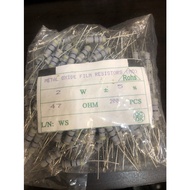 Resistor 2w 47 ohm R 2watt 47ohm JI27