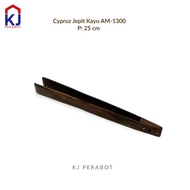 KAYU Kj Perabot - Cypruz Wooden Clips 25cm AM-1300