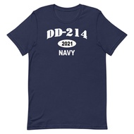 Navy Retirement Honorable Discharge Dd-214 Military Short-Sleeve T-Shirt