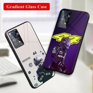 Lewis Hamilton v4 design tempered Glass Phone Case For POCO F3 F4 F5 F7 M5 M6 4G X3 X4 GT X5 X6 X7 X