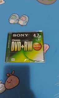 sony DVD+RW