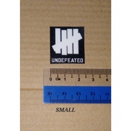 UUNDEEFEEAATEED SQUARE sticker for motorcycle, mtb, bmx, fixie, bicycle, helmet, skateboard, surfboard, wltoys rc car.