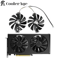 Video Card Fan Cooler For XFX Speedster SWFT 210 Radeon RX 6600 6600XT Core Gaming 95mm CF1010U12S R