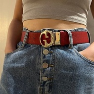 Gucci red/ black reversible Belt 雙面皮帶 日本中古vintage