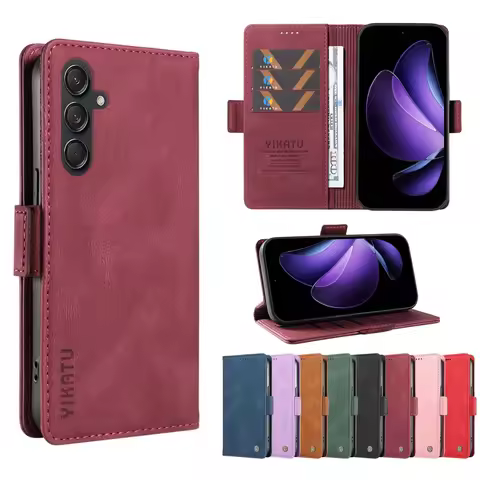 Wallet Leather Case For Samsung Galaxy M80S M62 F62 M60S M55 M35 M32 M23 M22 M10 J7 A05 A04E A03S A0