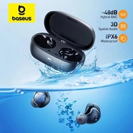 【BUY 1 GET 2 FREE】Baseus MA10 Pro ANC Wireless Earphone 48dB Noise Cancelling IPX6 Waterproof