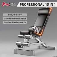 【THICKEN】Dumbbell Bench All in 1 Adjustable Gym Weight Bench - Foldable Sit up Dumbbell Exercise Fit