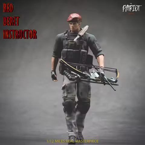 IN STOCK The Patriot Studio 1/12 Men Soldier Jack Instructor Special Forces Full Set Action Figures 