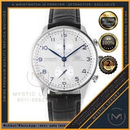 ⚜️ SWISS WATCH ⚜️ 1WC PORTUGUESE WC 371605 BLUE MARKERS 41MM WHITE DIAL - MYSTIC LUXURY MEN WATCH AU