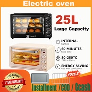 25L Oven Multipurpose Household Electric Baking Kitchen Oven Baking Microwave Oven Toaster
