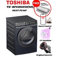 TOSHIBA 9KG HEAT PUMP TUMBLE DRYER TD-BK100GHM(SK) // TOSHIBA 10KG HEAT PUMP TUMBLE DRYER TD-BP110GH