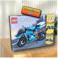 31114 LEGO Creator 3 in 1 Super Motor Bike - ( Year 2021)Discontinued New in Sealed Box