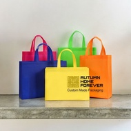 Custom Shopping Bag | Grocery, Boutique & Retail Use | Plastic & Biodegradable | Autumn Home Forever