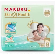 MAKUKU DIAPERS SKIN HEALTH PANTS M 28