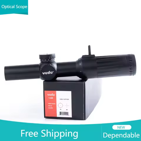 Vudu Scope FFP LPVO SR1 Reticle 1-6x24MM Riflescope 30mmTube BK with with Full Original Markings Hun