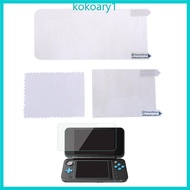 KOKO Protective Cover LCD Screen Film Protector for NEW 2DS XL 2DS LL