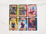 龍珠 DRAGONBALL 本彈34 閃卡 閃咭 日版 全6張