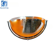 Gazechimp Half Dome Mirror, Half Convex Mirror, Security Wall Mount Accessories 180 Degree