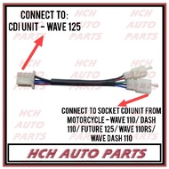 CDI CONVERTER SOCKET - WAVE 125 > PNP >  WAVE 110/ DASH 110/ FUTURE 125/ WAVE DASH 110/ WAVE 110RS/ 