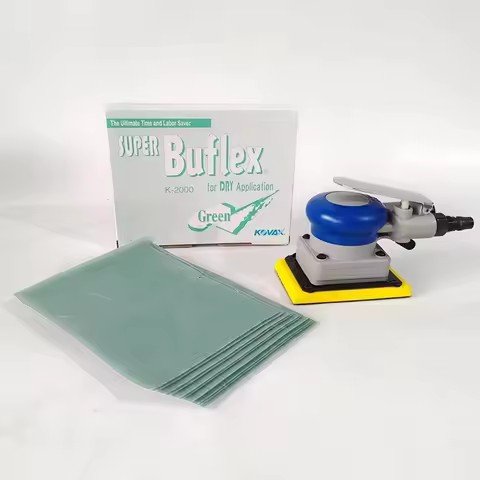 Sauper Assilex JAPAN 25PC KOVAX Rectangular Dry Polishing Sandpaper Super Fine Lacquer Abrasive Auto