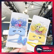 Gratis Ongkir - Jepit Rambut Karakter Anak Set 3 in 1 / Aksesoris Jepitan Rambut Anak / Jepit Rambut