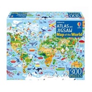 Atlas and Jigsaw Map of the World by Jana Curll (UK edition, paperback)
