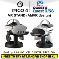 AMVR Universal Generic VR Headset VR Stand (suitable for Quest 3 Pico 4 Quest 2 PSVR2 etc)