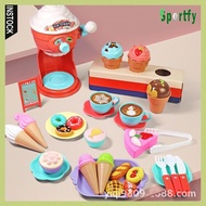 [lzdxwcke1] 38x Ice Cream Maker Machine Toy Set Preschool Toy for Toddlers Boys Children
