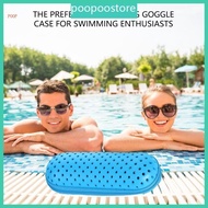 POOP Swimming Goggle Protective Case with Drain Hole Swim Goggle Case Swim Glasses Case for Swimmers