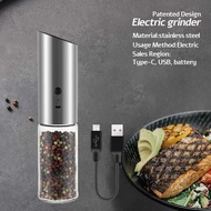 Pepper Grinder Electric Spice Grinder Electric Pepper Grinder Fully Automatic Electric Pepper Grinde