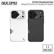 AULUMU A17 Slim Shockproof Case for iPhone 17 Pro 6.3"/ 17 Pro Max 6.9" (2025)