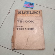 SUZUKI Catalog part book original ts100 k honco tc100 k