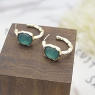 Introverted Sharp • C-Hoop Earrings