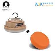 ✅ โคมไฟแคมป์ปิ้ง OCTOBASE LED MINI UFO ไฟซาลาเปา ไฟในเต็นท์ ชาร์จ USB กันน้ำ น้ำหนักเบา สว่าง1000 lm