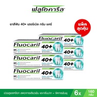 FLUOCARIL 40+ TP Ageless Herbal Gum Care 160g x 6 pcs