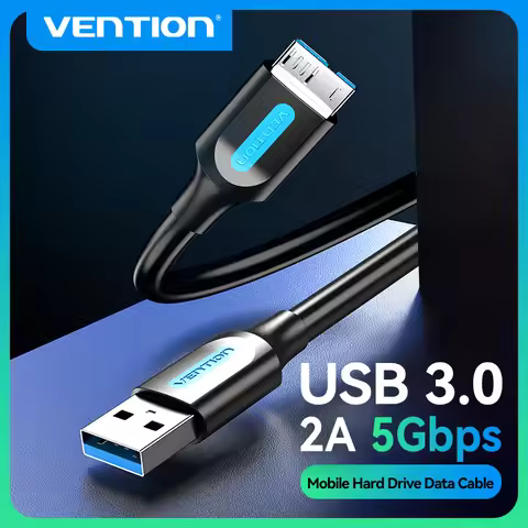 Vention Micro USB 3.0 Cable 2A Fast Charger Data Cord Mobile Phone Cables for Samsung Note 3 S5 Tosh